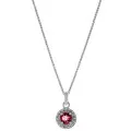 Orphelia® 'Bristol' Women's Sterling Silver Pendant with Chain - Silver ZH-7579/P