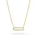 Orphelia Charm Silver Necklace ZK-7563/G #1