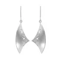Ella Silver Drop Earrings ZO-7369 #1
