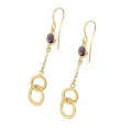 ORPHELIA SILVER Eloise Drop Earrings ZO-7409/G