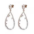ORPHELIA SILVER Islia Drop Earrings ZO-7423/RG