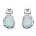 Orphelia Rivera Drop Earrings ZO-7480/BC