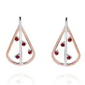 Sacha Silver Drop Earrings ZO-7496 #1