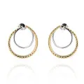 Bastien Silver Stud Earrings ZO-7499 #1