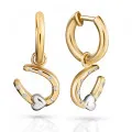 Orphelia Aurora Silver Drop Earrings ZO-7525/G #1
