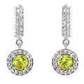 Orphelia® 'Bristol' Women's Sterling Silver Drop Earrings - Silver ZO-7579/G