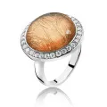 Orphelia® Women's Sterling Silver Ring - Silver ZR-3901/1