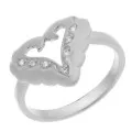 Orphelia® Women's Sterling Silver Ring - Silver ZR-3936