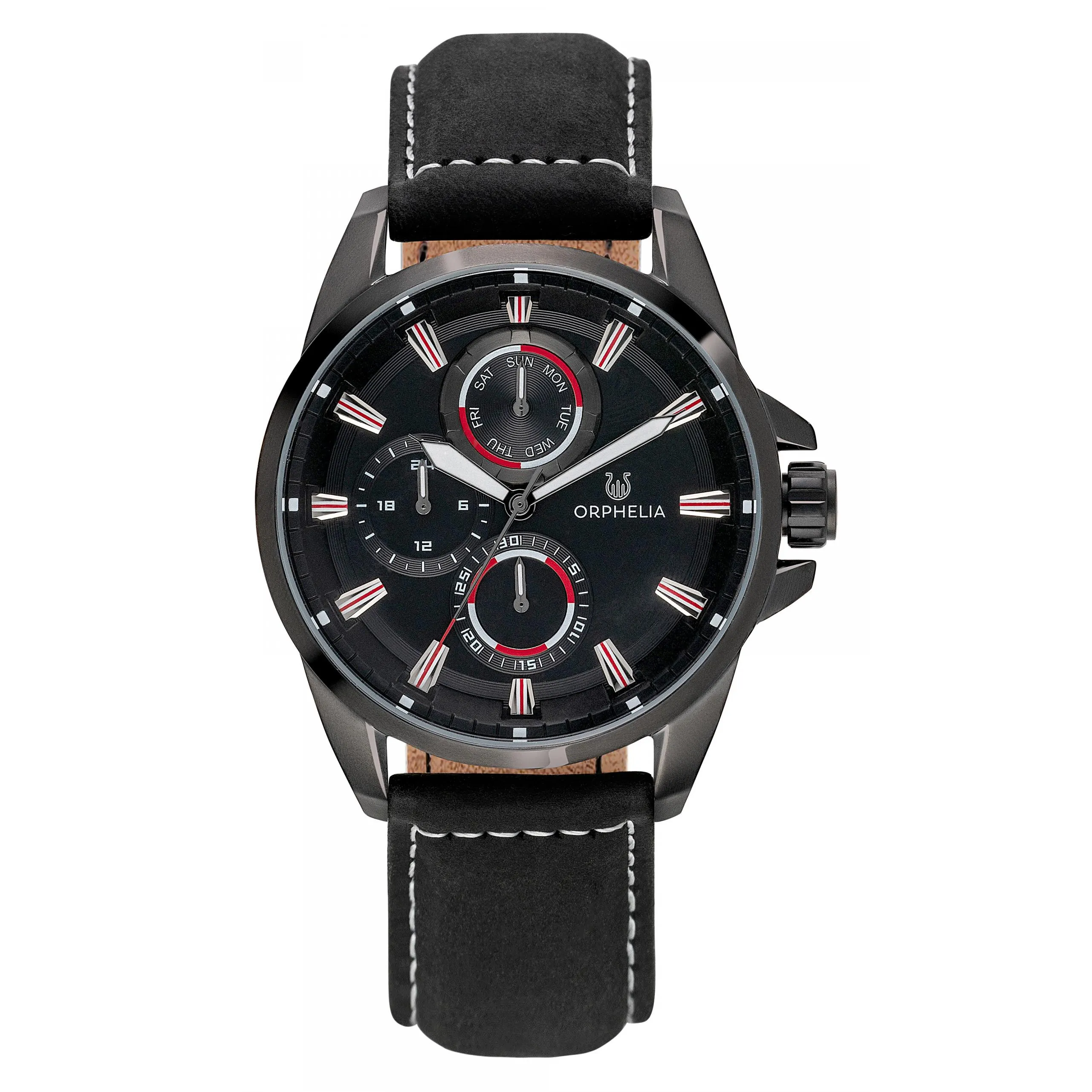 Orphelia Eddington Orologio Uomo Quadrante Multifunzione – Pelle Genuina E Design Elegante