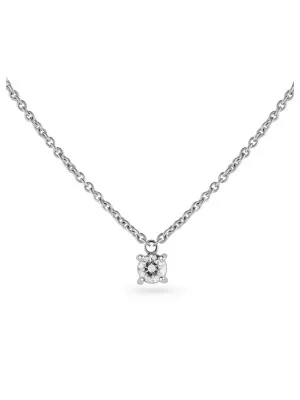 Orphelia Karlien White-gold 18k Chain With Pendant HD-4179 #1