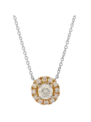 Orphelia Gilda Two-tone 18k Chain With Pendant KD-2029/1 #1