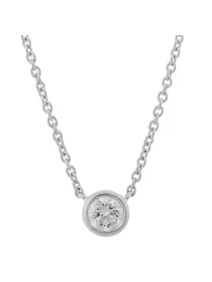Orphelia Alexandria White-gold 18k Chain With Pendant KD-2034 #1