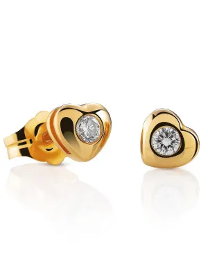 Orphelia Murielle Yellow-gold 18k Stud Earrings OD-5011 #1