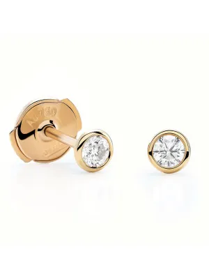 Orphelia Alexandria Yellow-gold 18k Stud Earrings OD-5030 #1