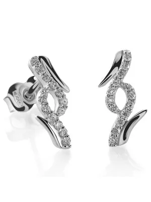Orphelia Cosima White-gold 18k Stud Earrings OD-5323 #1
