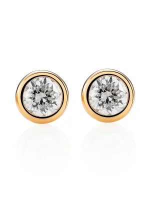 Alexandria Yellow-gold 18k Stud Earrings OD-5331/1