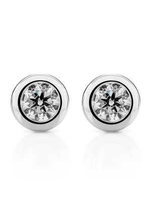 Orphelia Alexandria White-gold 18k Stud Earrings OD-5331 #1