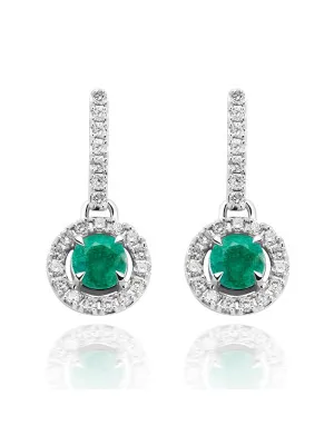 Orphelia Evina White-gold 18k Drop Earrings OD-5332/EM #1