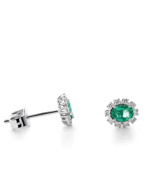 Orphelia Fara White-gold 18k Stud Earrings OD-5343/EM #1
