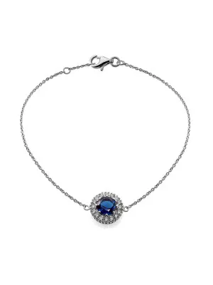 Orphelia® 'Kaia' Women's Sterling Silver Bracelet - Silver ZA-7477/SA