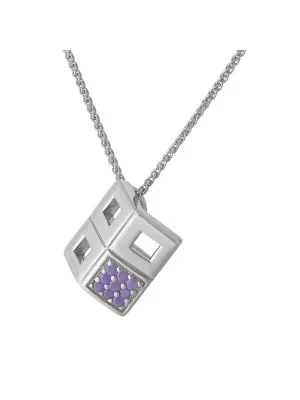 Orphelia Silver Chain With Pendant ZH-4313 #1