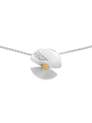Orphelia Silver Chain With Pendant ZH-4369 #1
