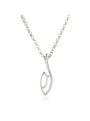 Orphelia Silver Chain With Pendant ZH-4416 #1