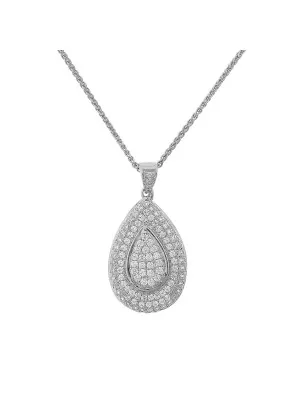 Orphelia Silver Chain With Pendant ZH-4436 #1