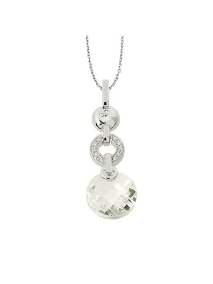 Orphelia Silver Chain With Pendant ZH-4443 #1