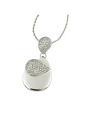 Orphelia Silver Chain With Pendant ZH-4465 #1