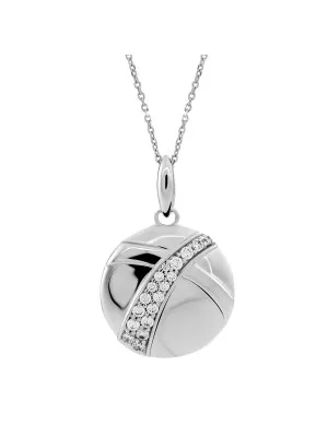 Orphelia Silver Chain With Pendant ZH-4490 #1