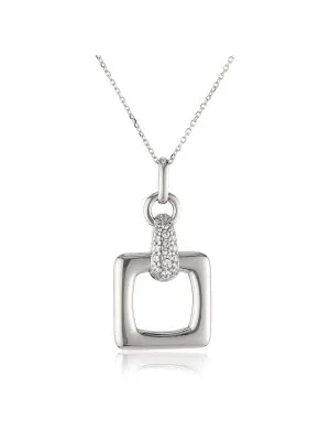 Orphelia Silver Chain With Pendant ZH-4492 #1