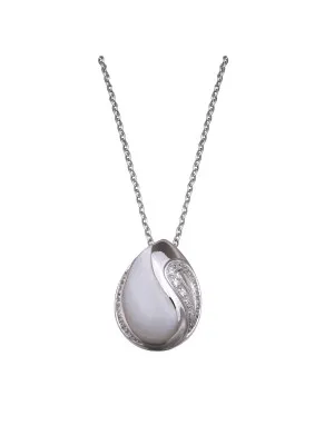 Orphelia Silver Chain With Pendant ZH-4557 #1