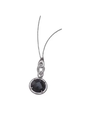 Orphelia Silver Chain With Pendant ZH-4565 #1