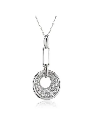 Orphelia Women's Silver Chain with Pendant ZH-4592