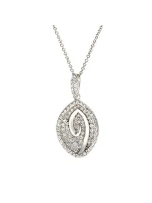 Orphelia Women's Silver Chain with Pendant ZH-4606