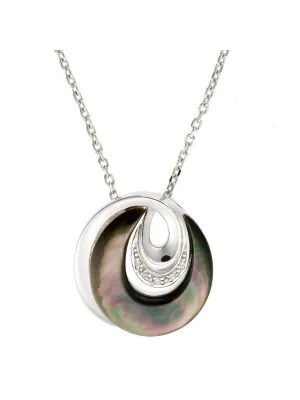 Orphelia Women's Silver Chain with Pendant ZH-4612