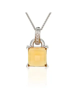 Orphelia Women's Silver Chain with Pendant ZH-4629