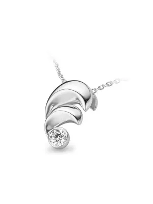 Orphelia Women's Silver Chain with Pendant ZH-4689