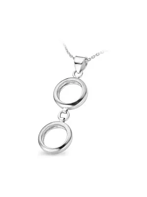 Orphelia Women's Silver Chain with Pendant ZH-4704