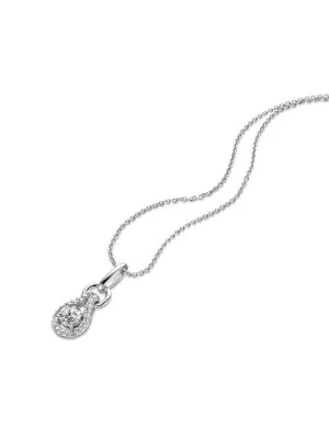Orphelia Women's Silver Chain with Pendant ZH-4770