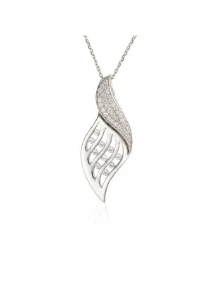Orphelia Women's Silver Chain with Pendant ZH-4778