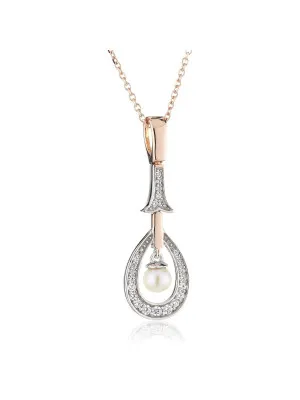 Orphelia Silver Chain With Pendant ZH-4796 #1