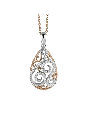 Orphelia Silver Chain With Pendant ZH-4802 #1