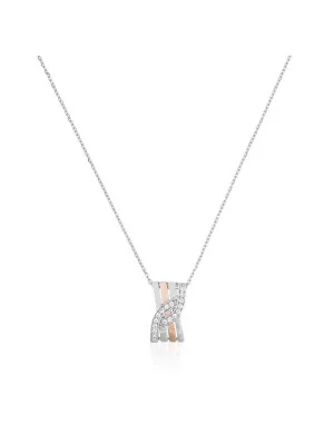 Orphelia Women's Silver Chain with Pendant ZH-4831