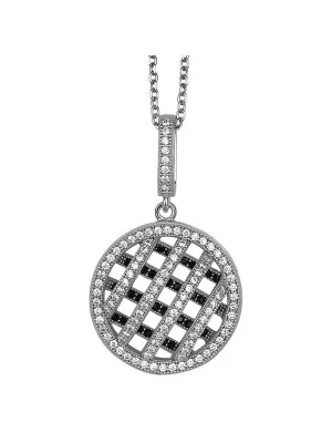 Orphelia Silver Chain With Pendant ZH-4836 #1