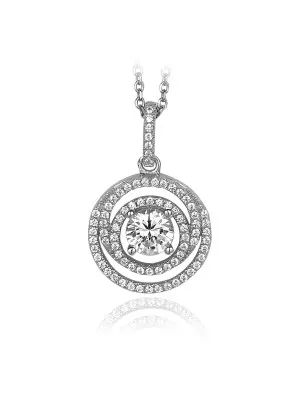Orphelia Women's Silver Chain with Pendant ZH-4841