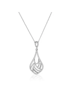 Orphelia Women's Silver Chain with Pendant ZH-4843 #1
