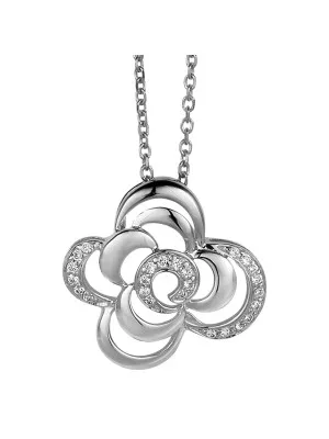 Orphelia Silver Chain With Pendant ZH-4864 #1