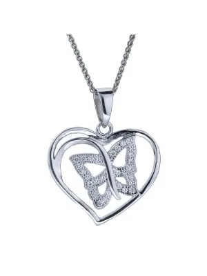 Orphelia Women's Silver Chain with Pendant ZH-4878